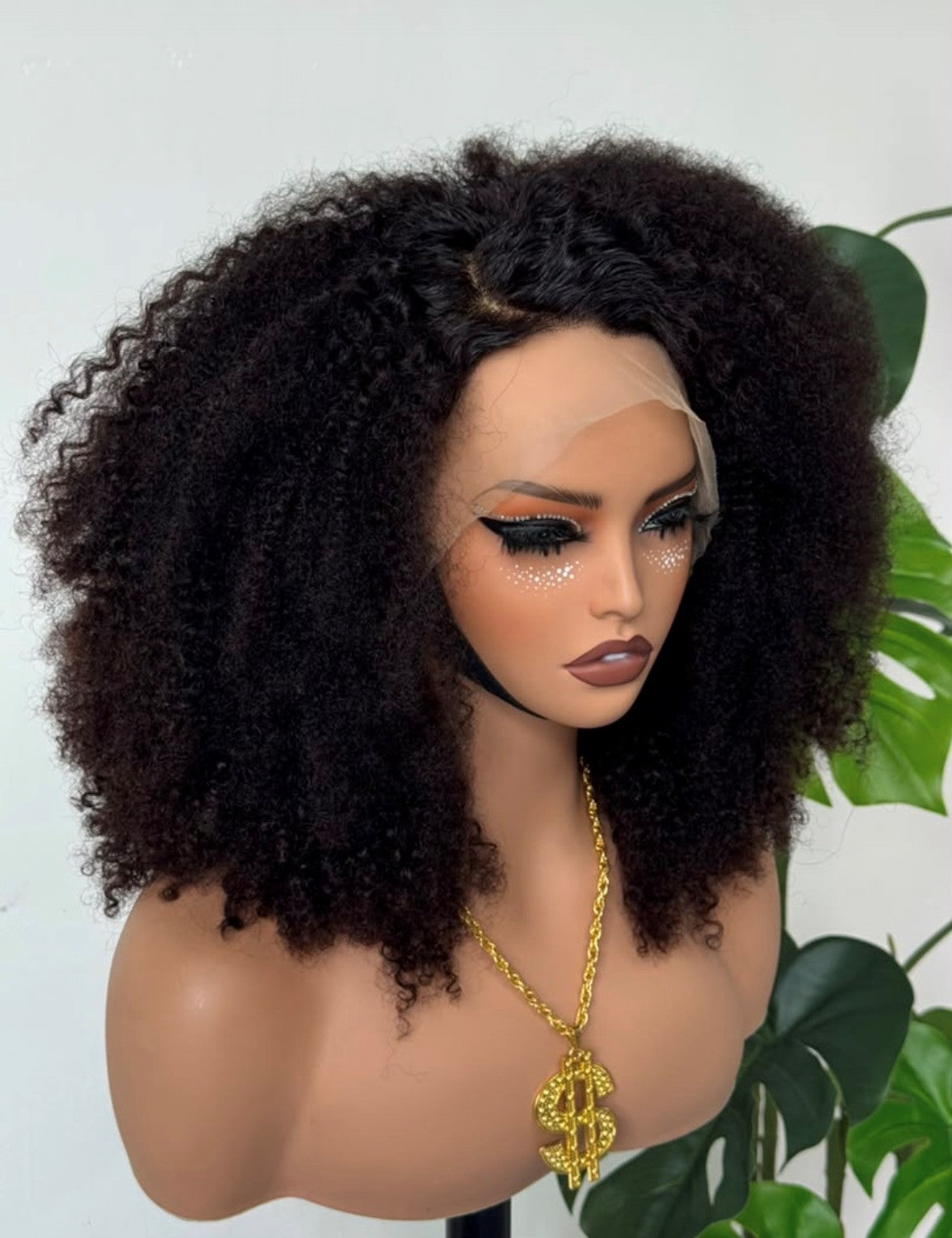 Afro Curly Crown Wig
