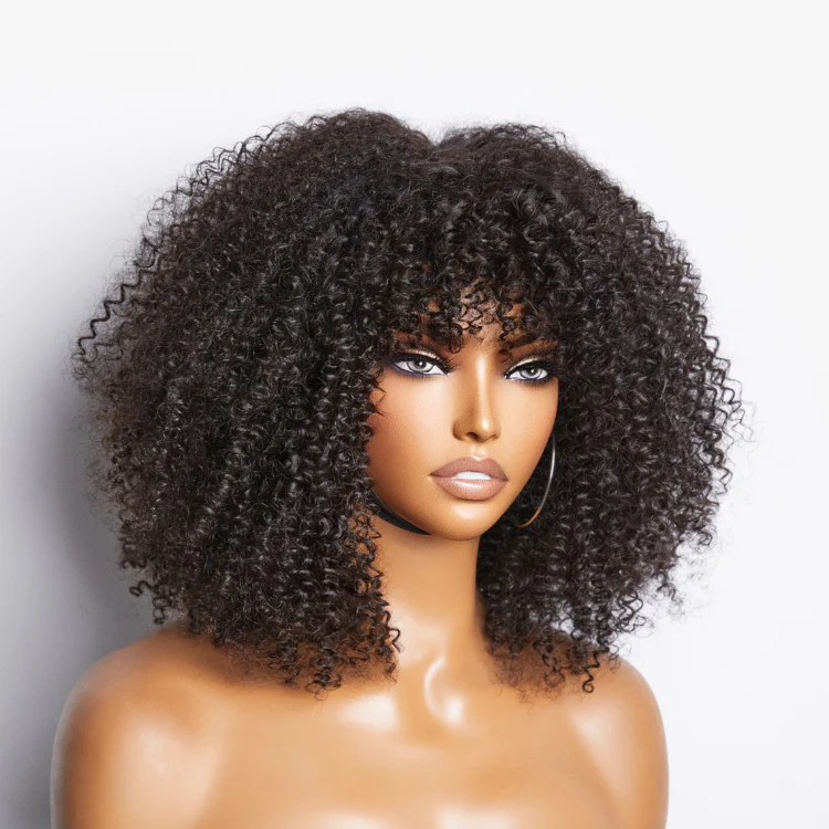 Fringe Kinky Curly Crown