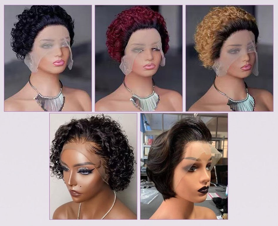 Pixie Crown Combo – 2 Wigs for R1250