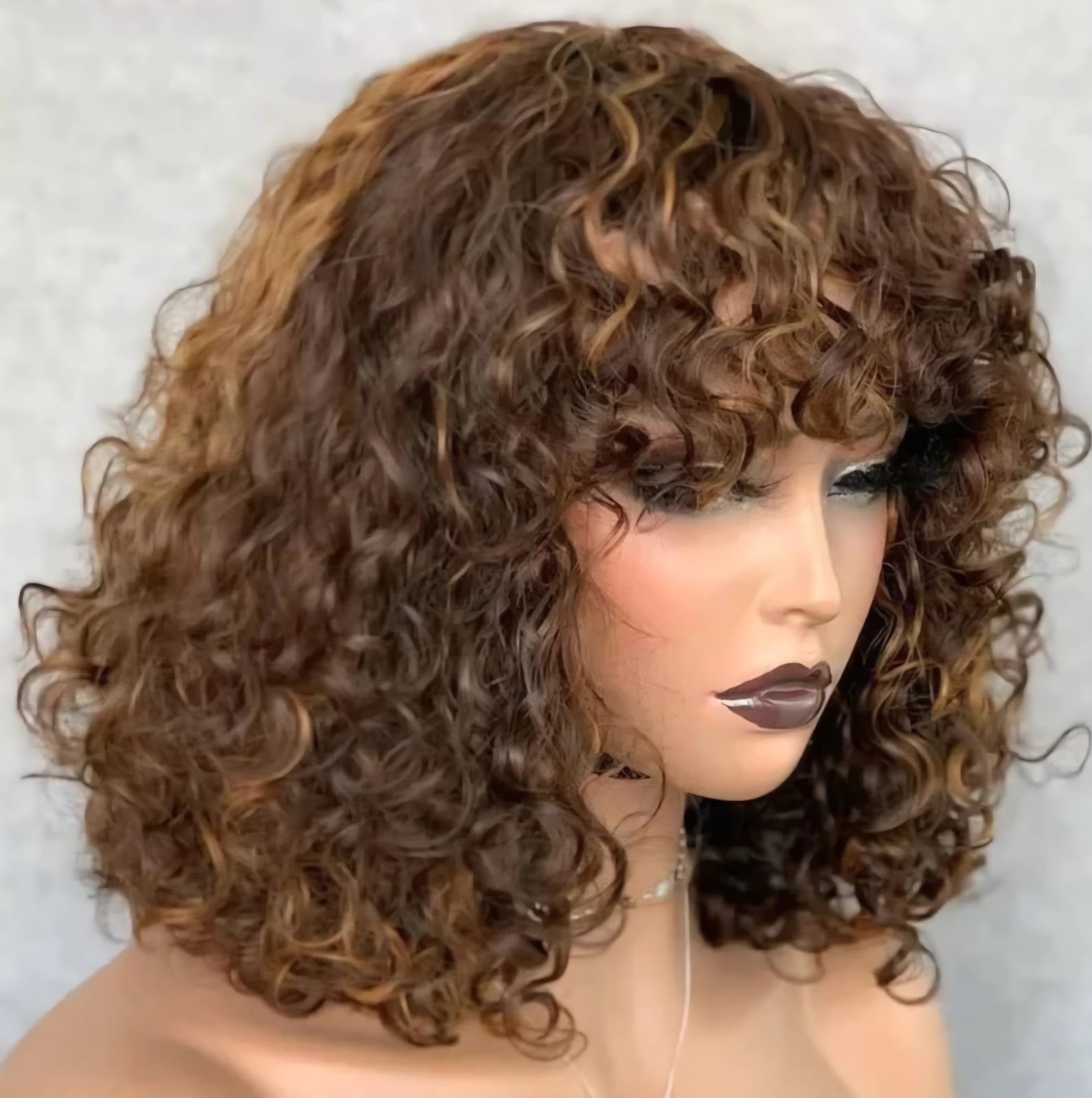 Fringe Curly Crown