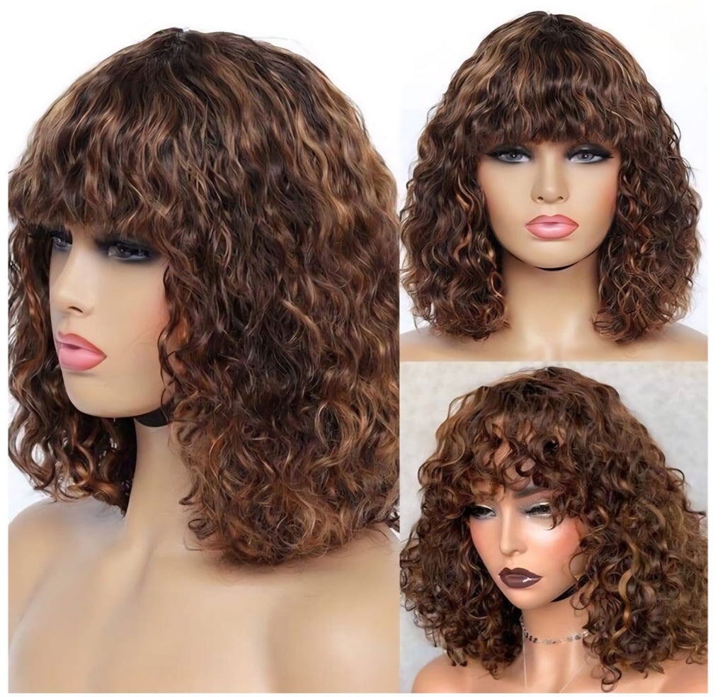 Fringe Curly Crown
