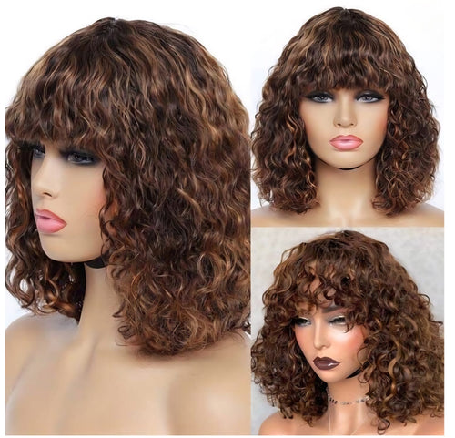 Fringe Curly Crown
