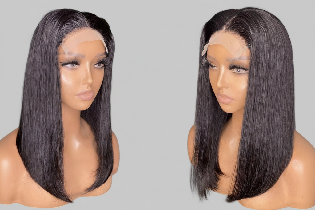 Bob Wig Duo - Grey Background