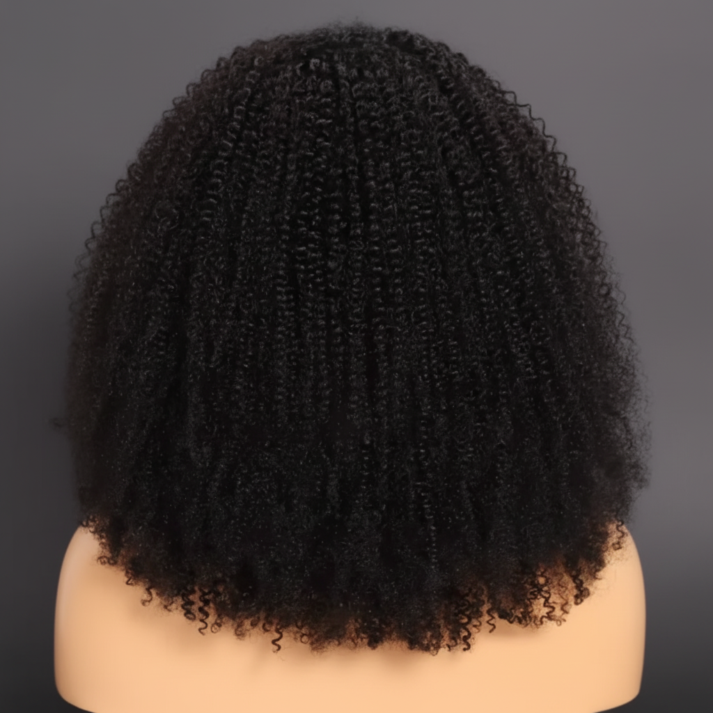 Wig image with grey background and no text
