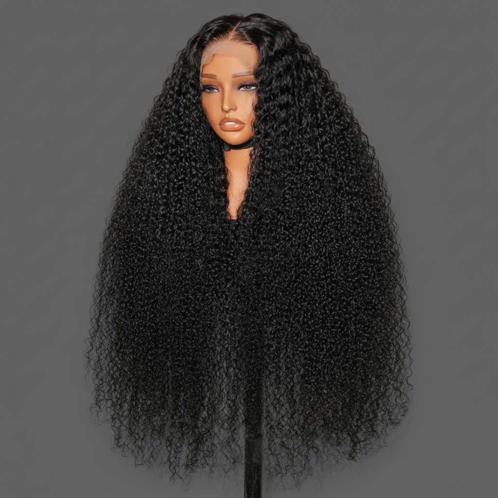 Wig image with grey background and no text